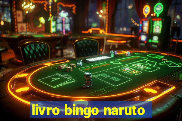 livro bingo naruto